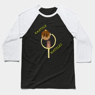 Quaffle Waffles Logo T-shirt Baseball T-Shirt